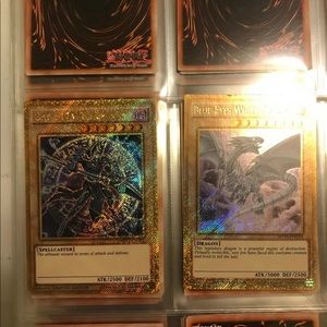 -Yugioh Blue-Eyes White Dragon + Dark Magician -